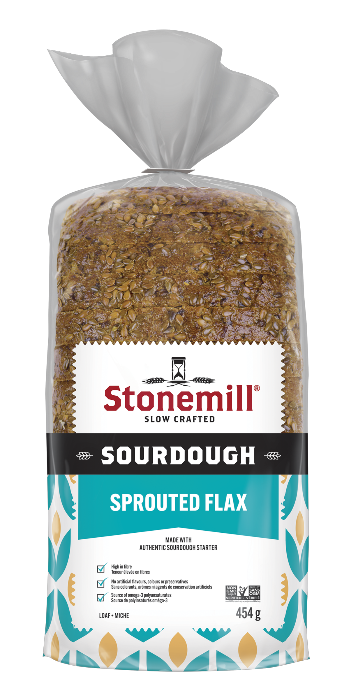 Stonemill® Sourdough Sprouted Flax Bread