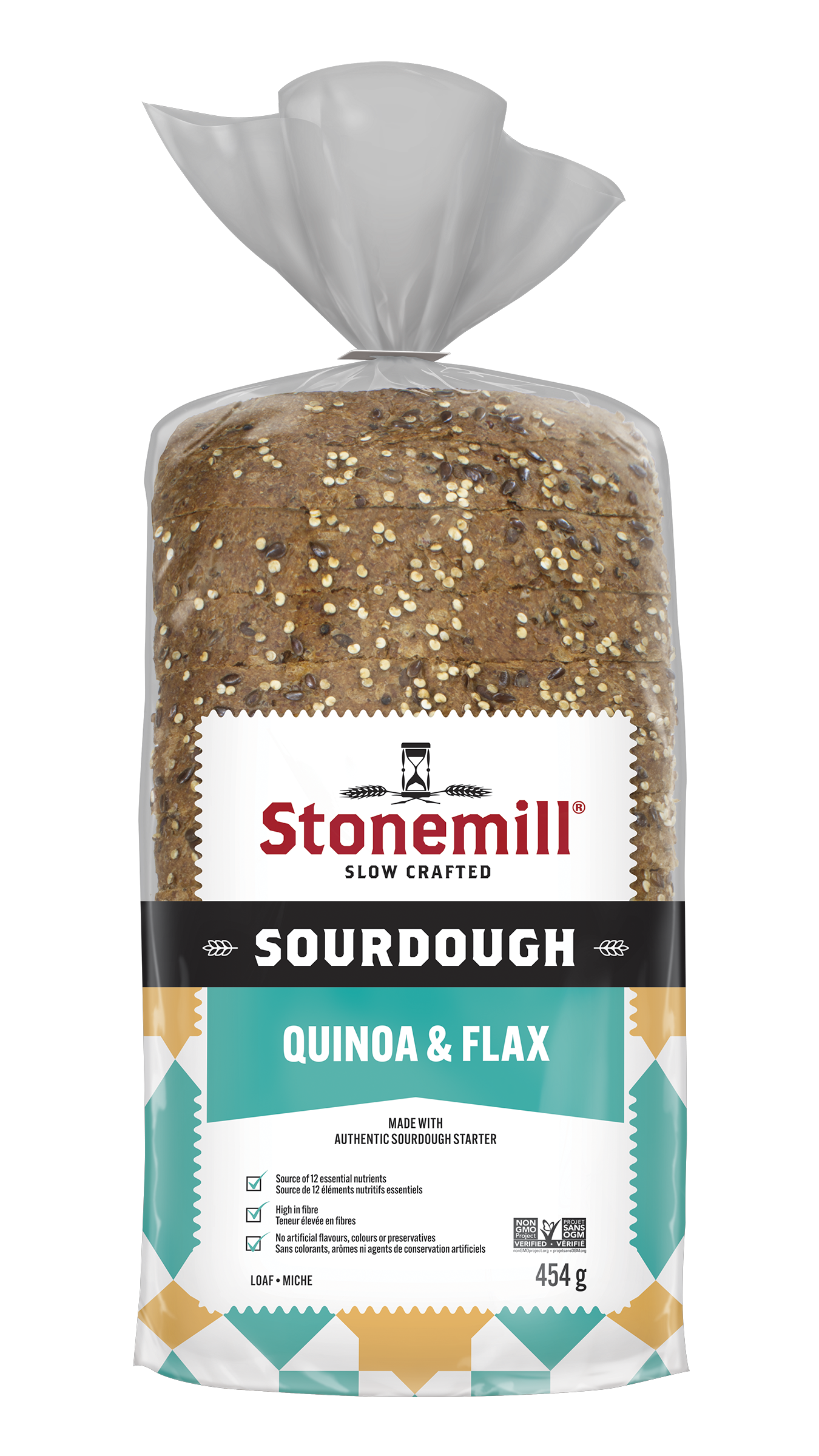 Stonemill Sourdough Quinoa and Flax Bread 