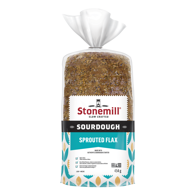 Stonemill® Sourdough Sprouted Flax Bread
