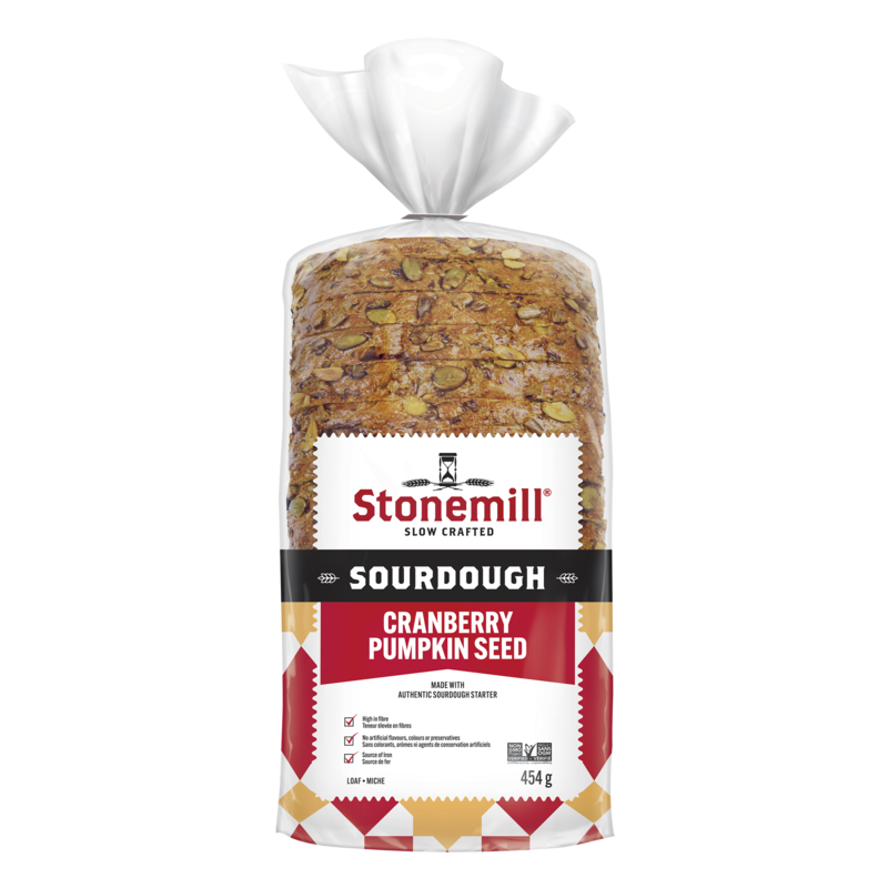 Stonemill® Sourdough Cranberry Pumpkin Seed Bread