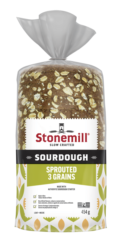 Stonemill® Sourdough Sprouted 3 Grains Bread