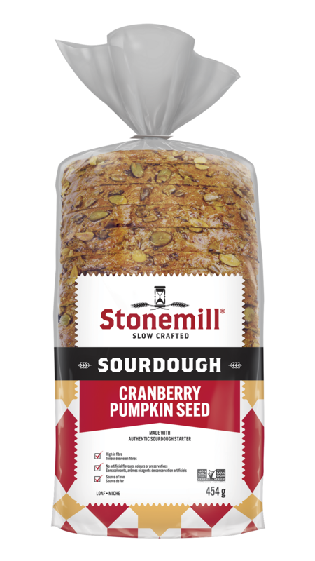 Stonemill® Sourdough Cranberry Pumpkin Seed Bread